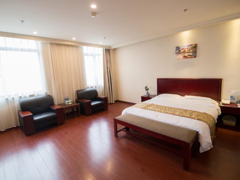 Greentree Inn Anhui Guangde Zhongyang Lecheng Business Hotel Luaran gambar