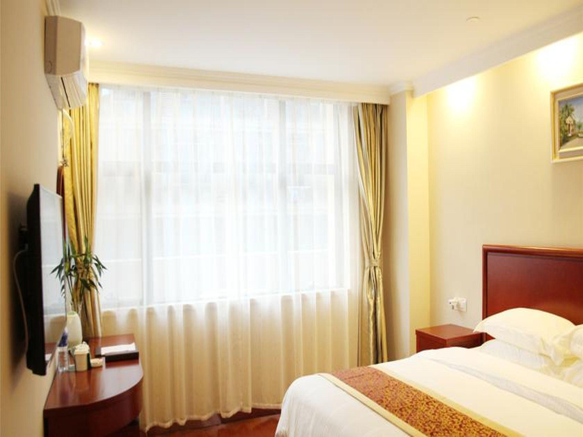 Greentree Inn Anhui Guangde Zhongyang Lecheng Business Hotel Luaran gambar