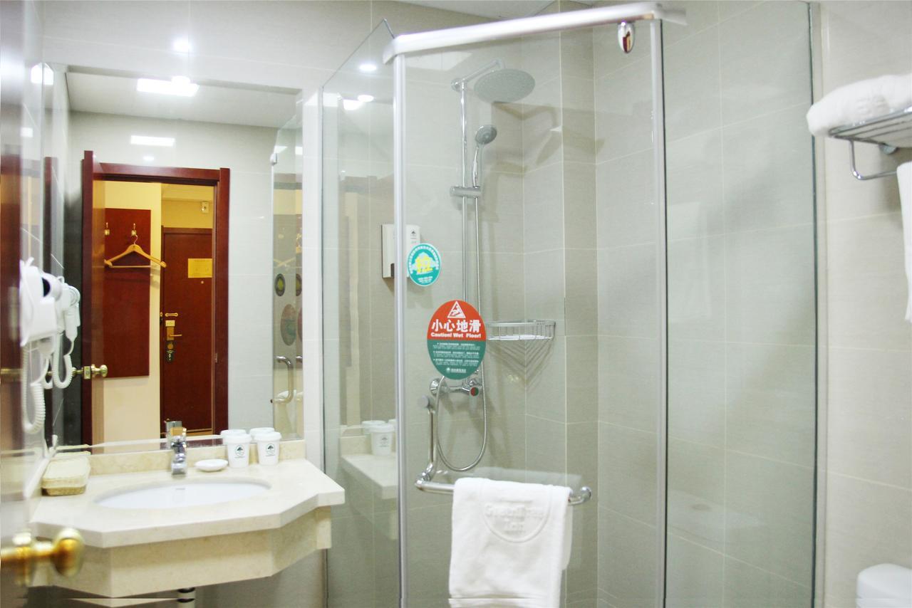 Greentree Inn Anhui Guangde Zhongyang Lecheng Business Hotel Luaran gambar